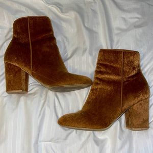 MACKINJ Burnt Tan Booties